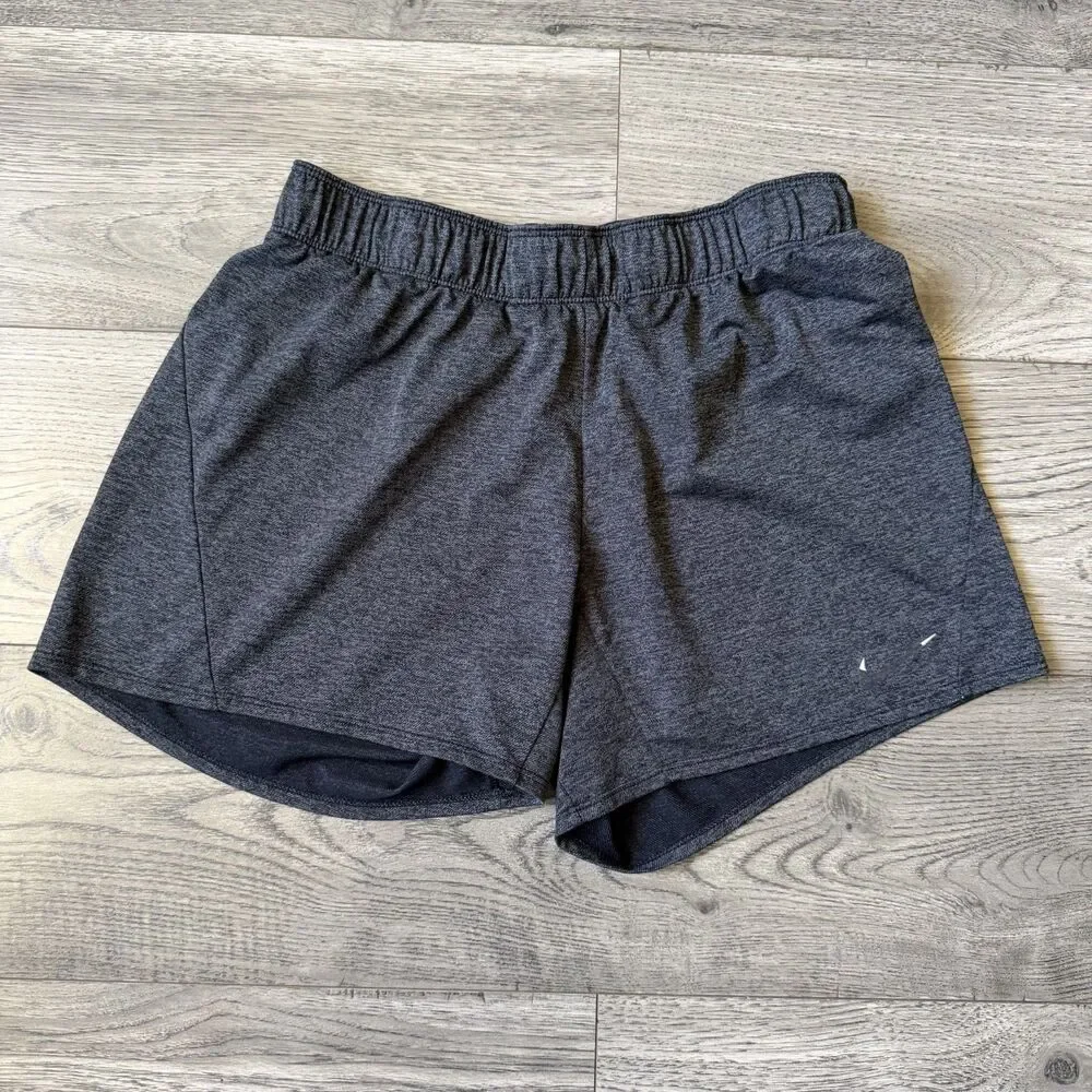 Nike‎ Dri-Fit Gray Heathered Athletic Shorts No Liner - Size Medium